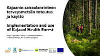 Terveysmetsätoiminta hyvinvoinnin ja terveyden edistämisessä webinaari Maijan esitys jaettava 27.8.24.pdf